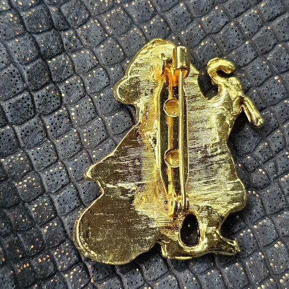 Vintage Santa Claus Brooch & "I Love Christmas" Button Pin Set - Picture 5 of 10